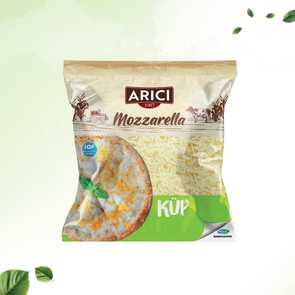   ARICI – Mozzarella Küp Rende 2000 Gr